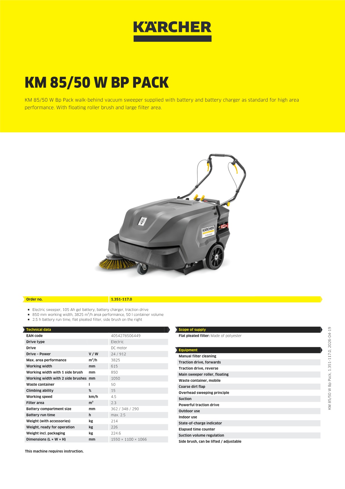 Product information