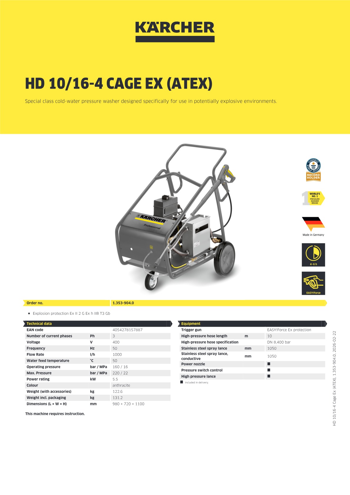 Product information