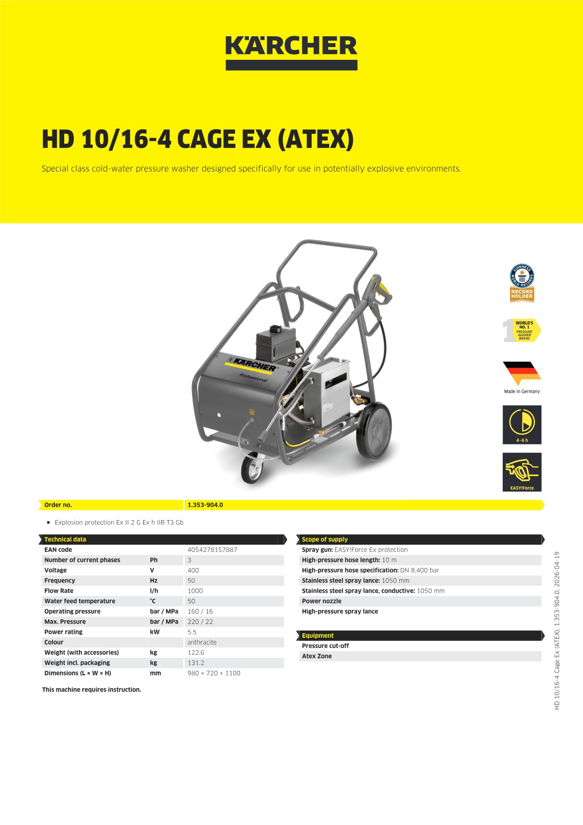 Product information