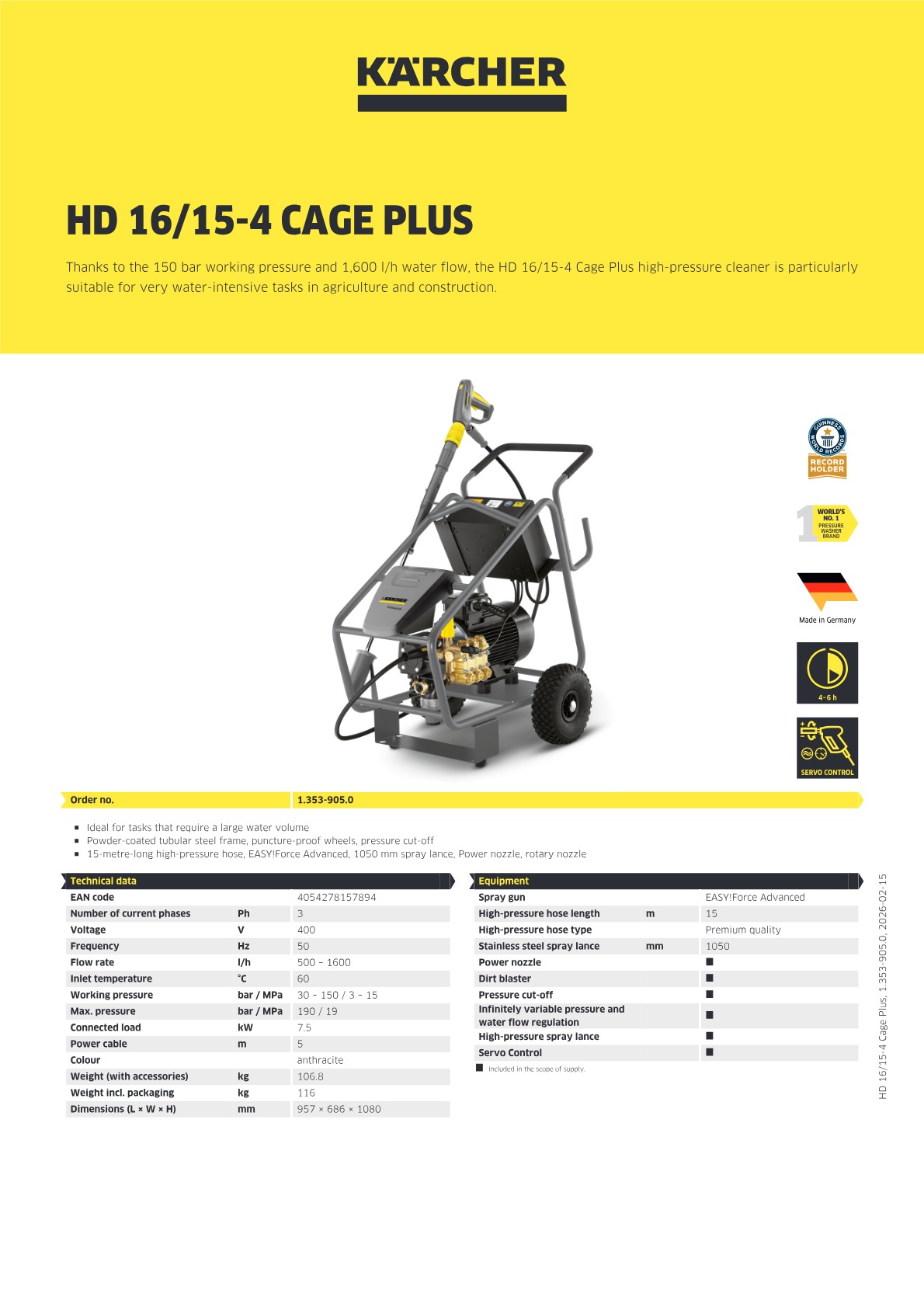 Product information