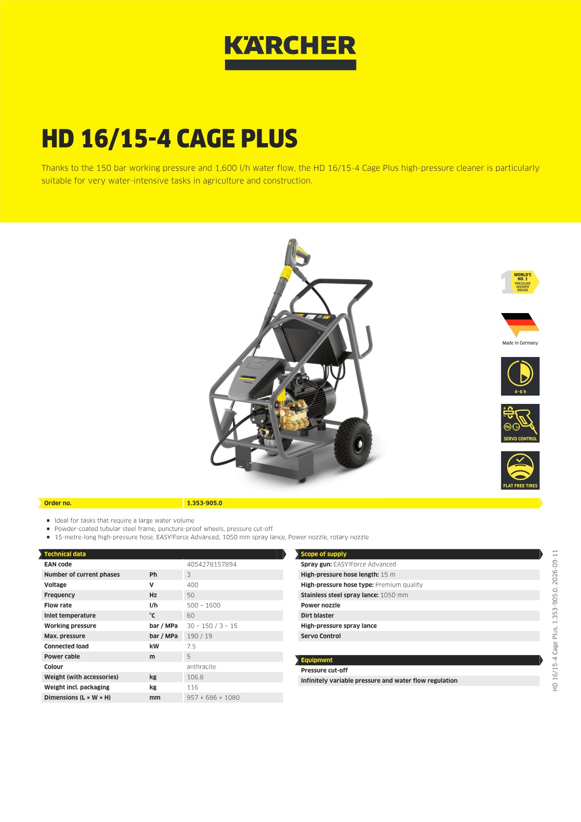 Product information