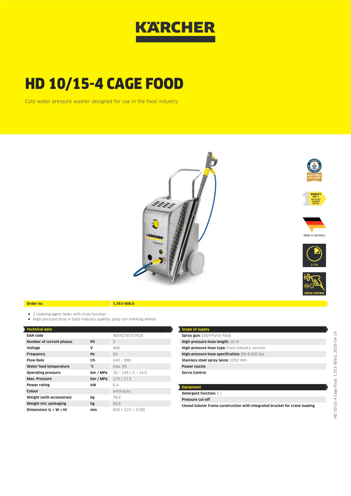 Product information