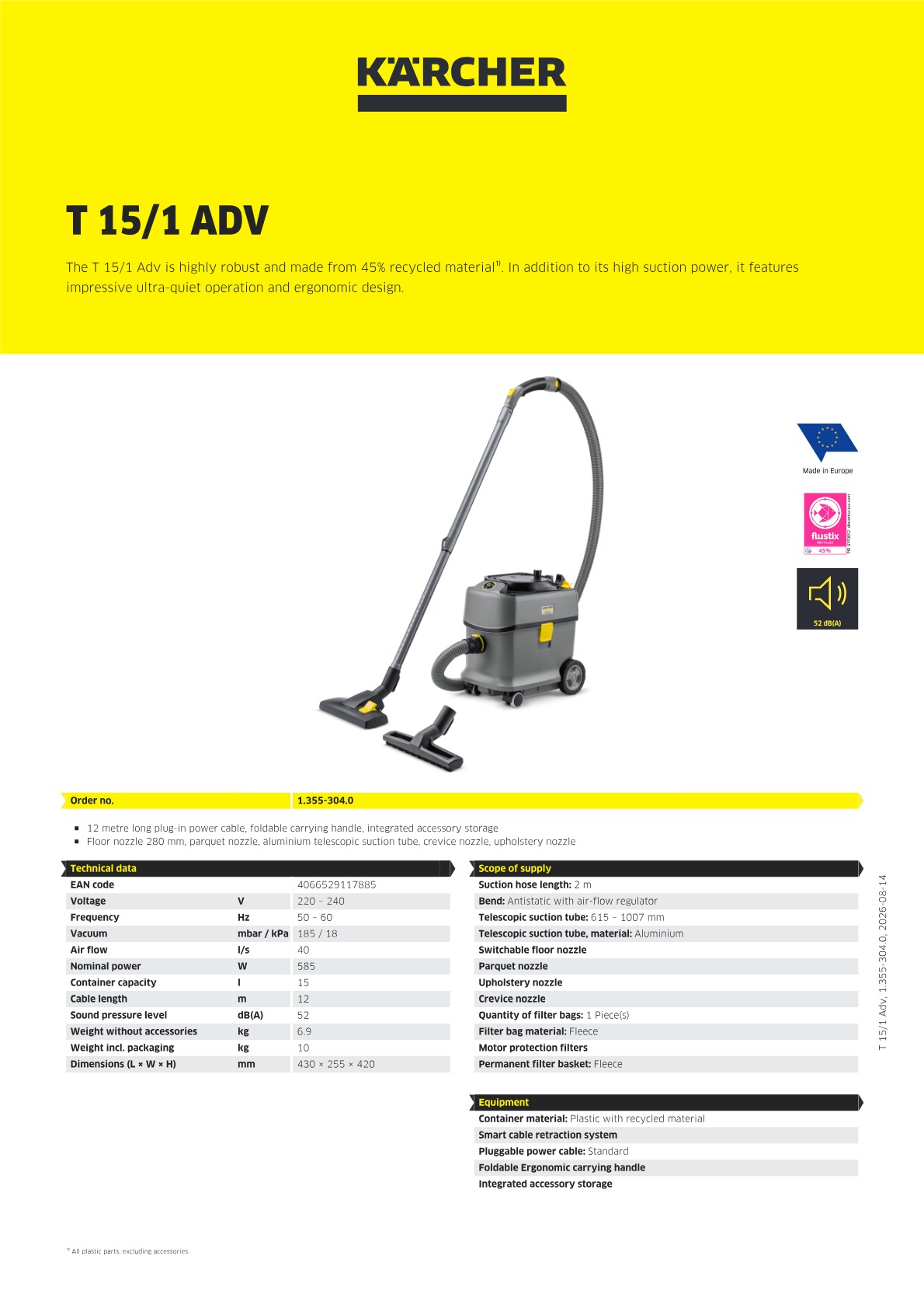 Product information