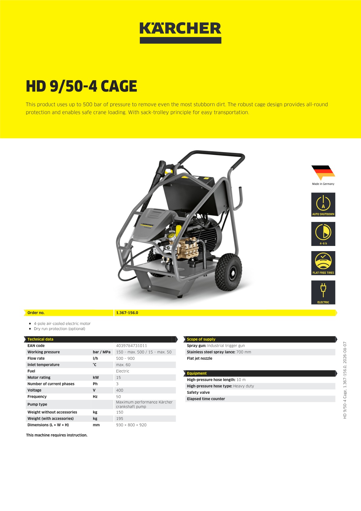 Product information
