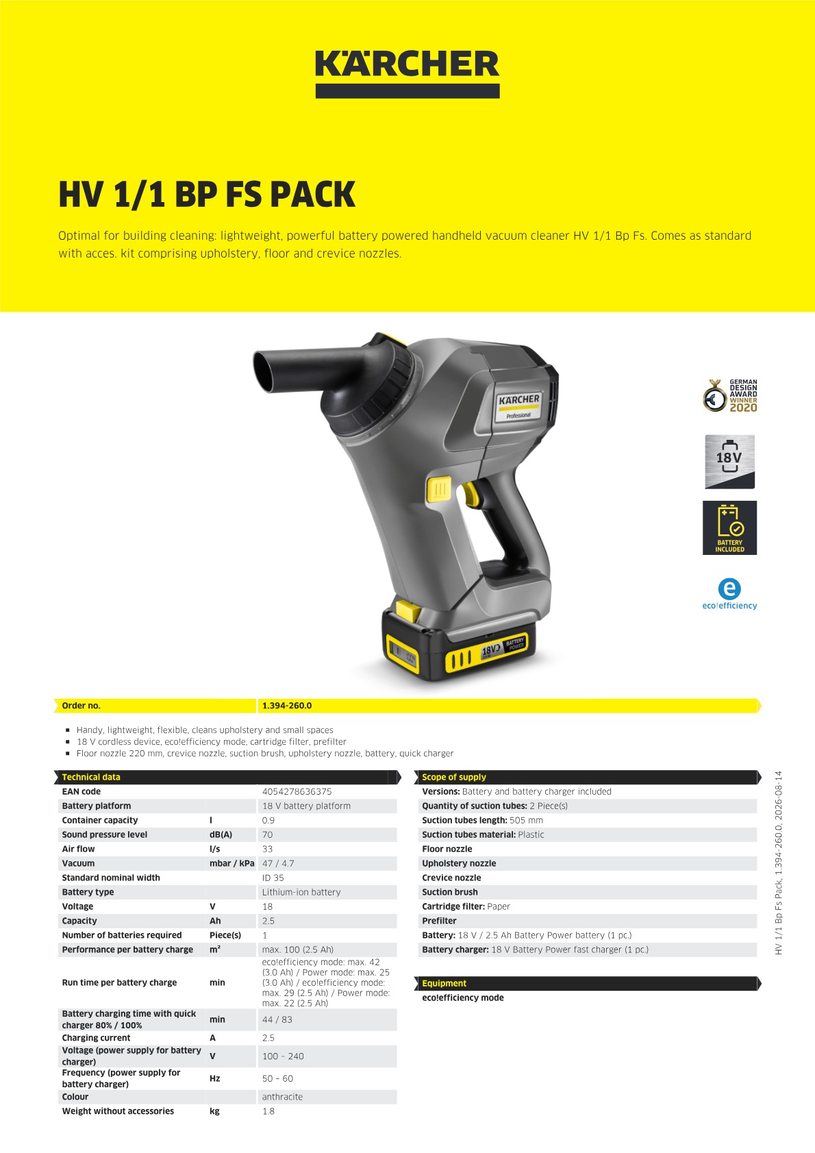 Product information