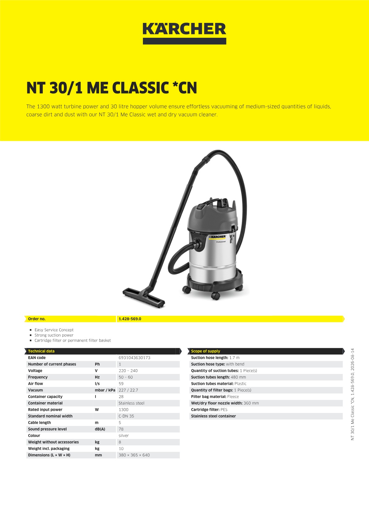 Product information
