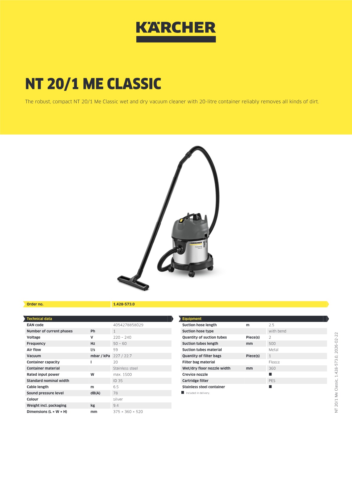 Product information