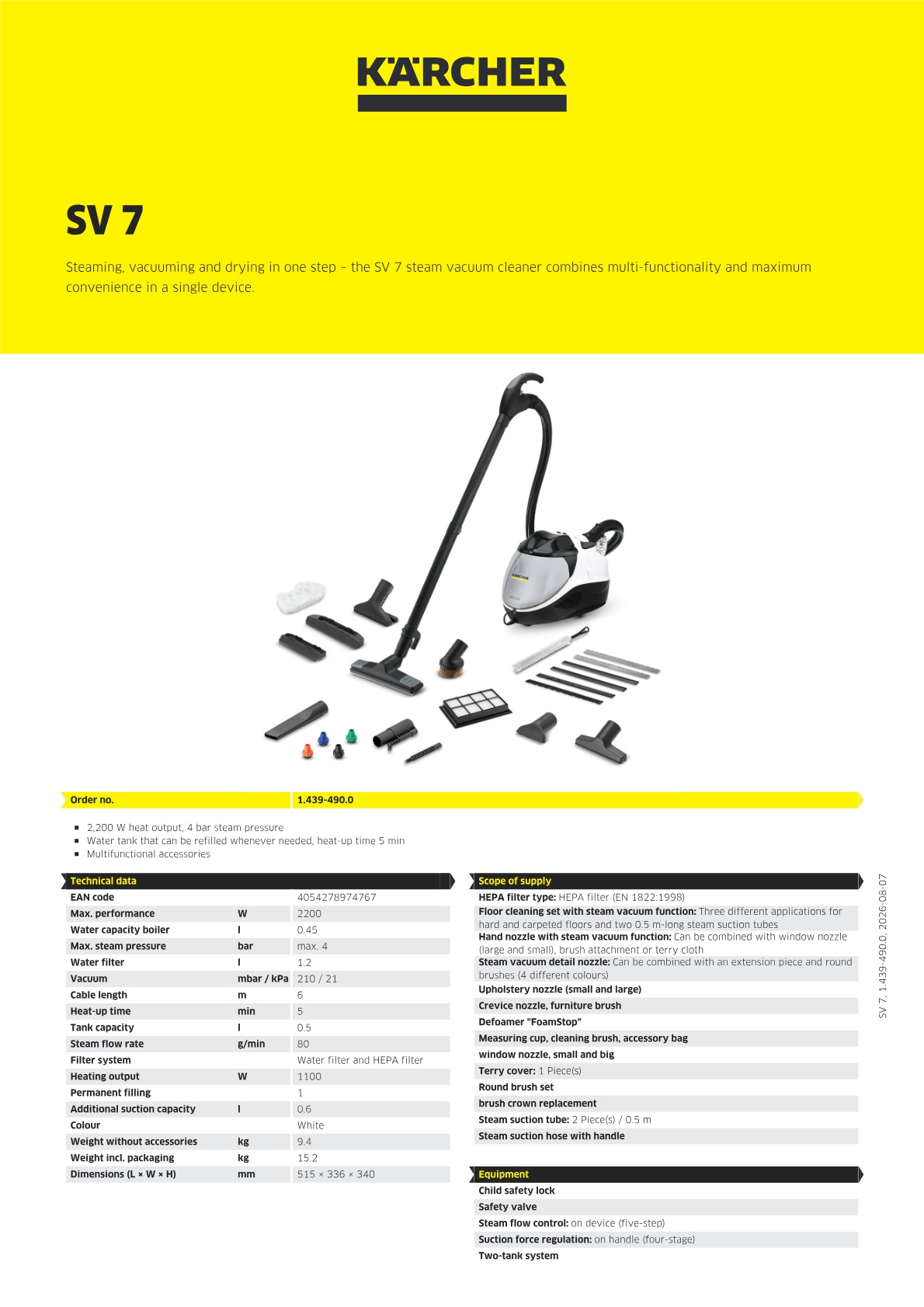 Product information