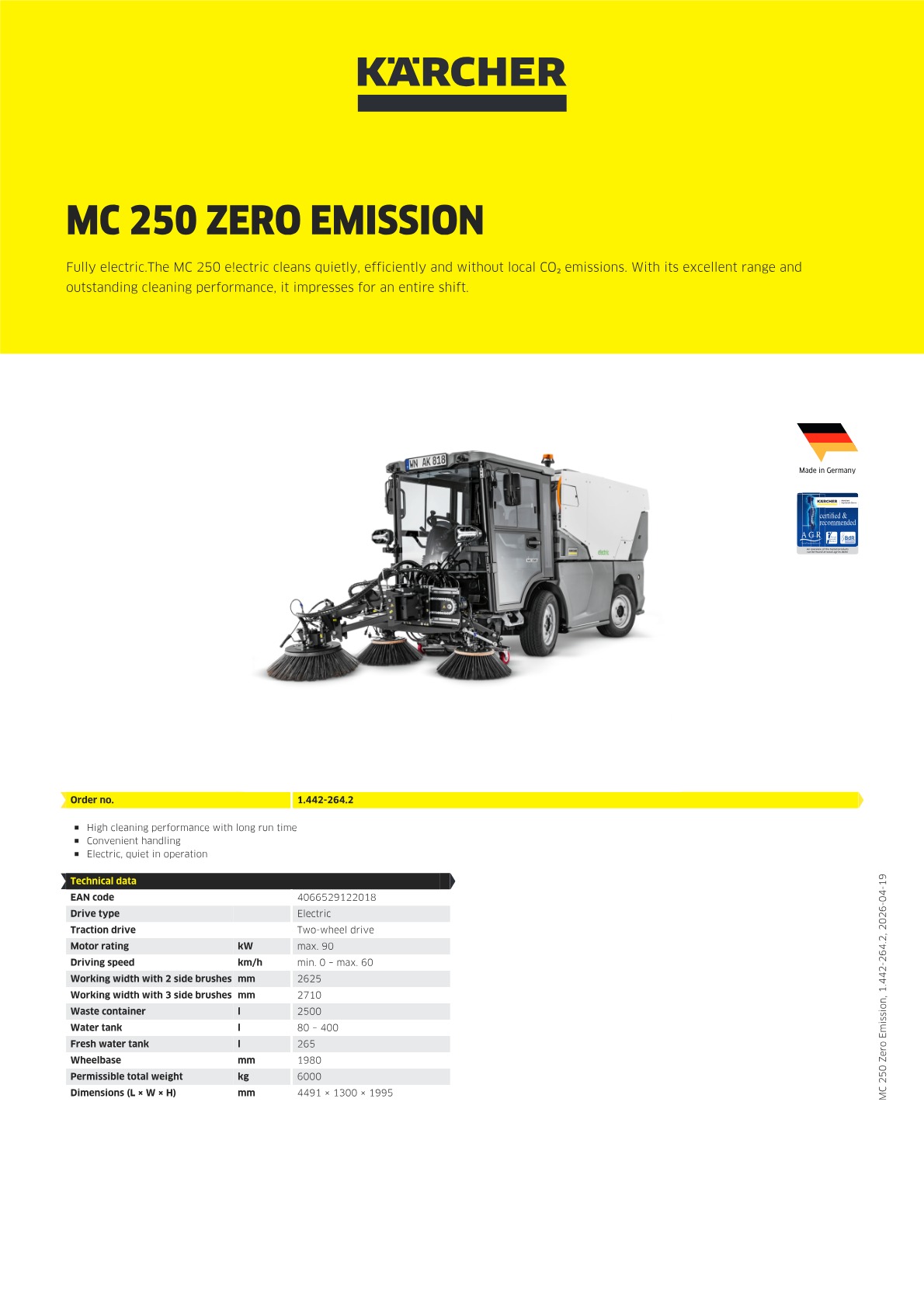 Product information