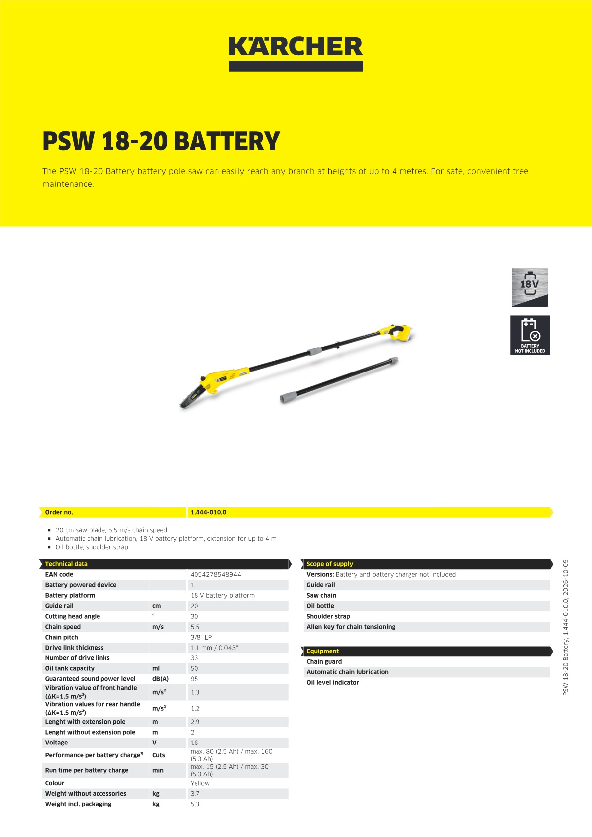 Product information