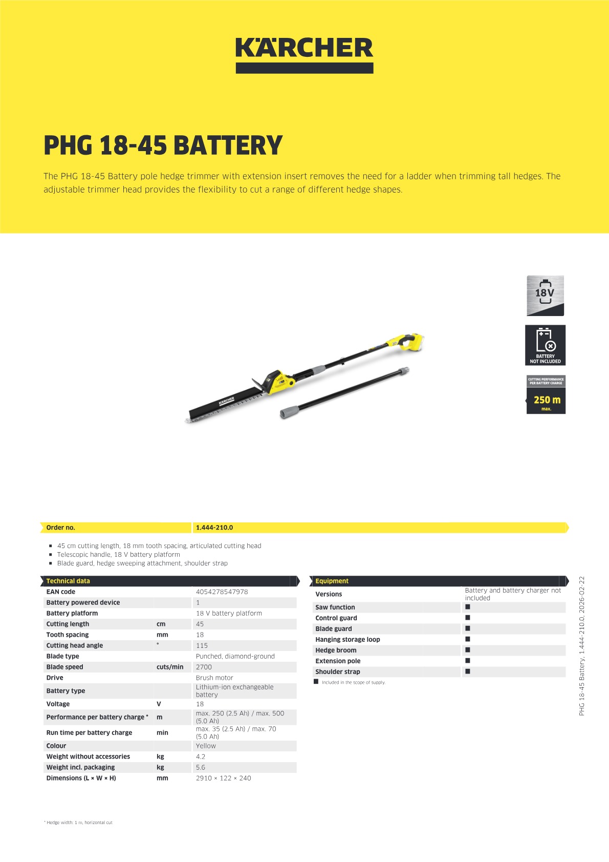 Product information