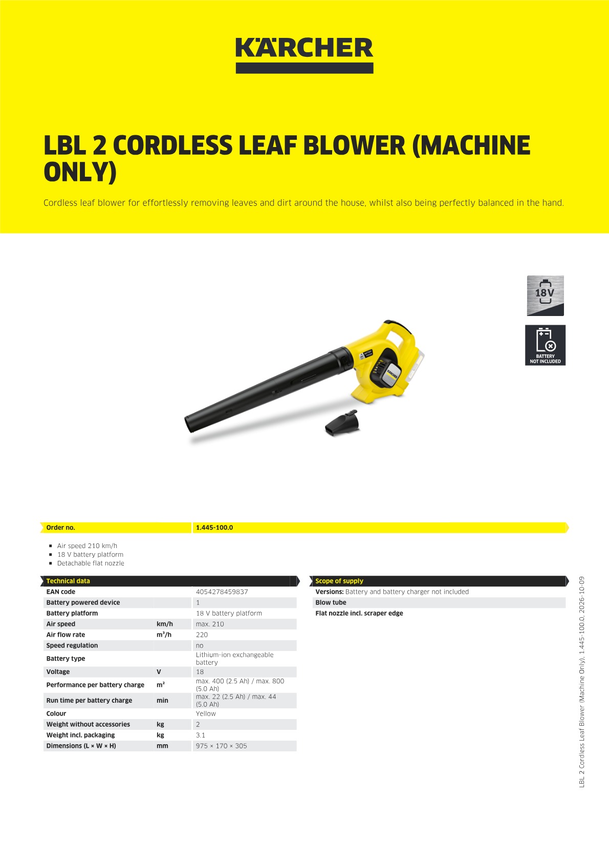 Product information