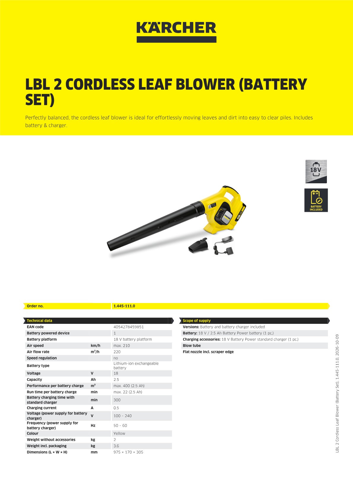 Product information