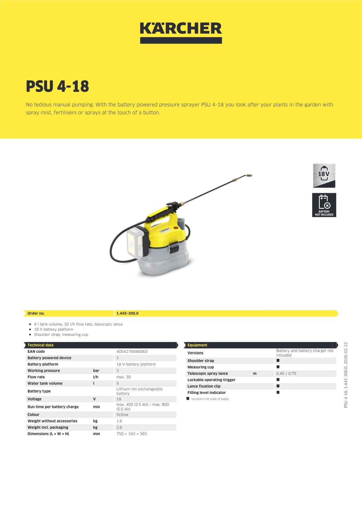 Product information