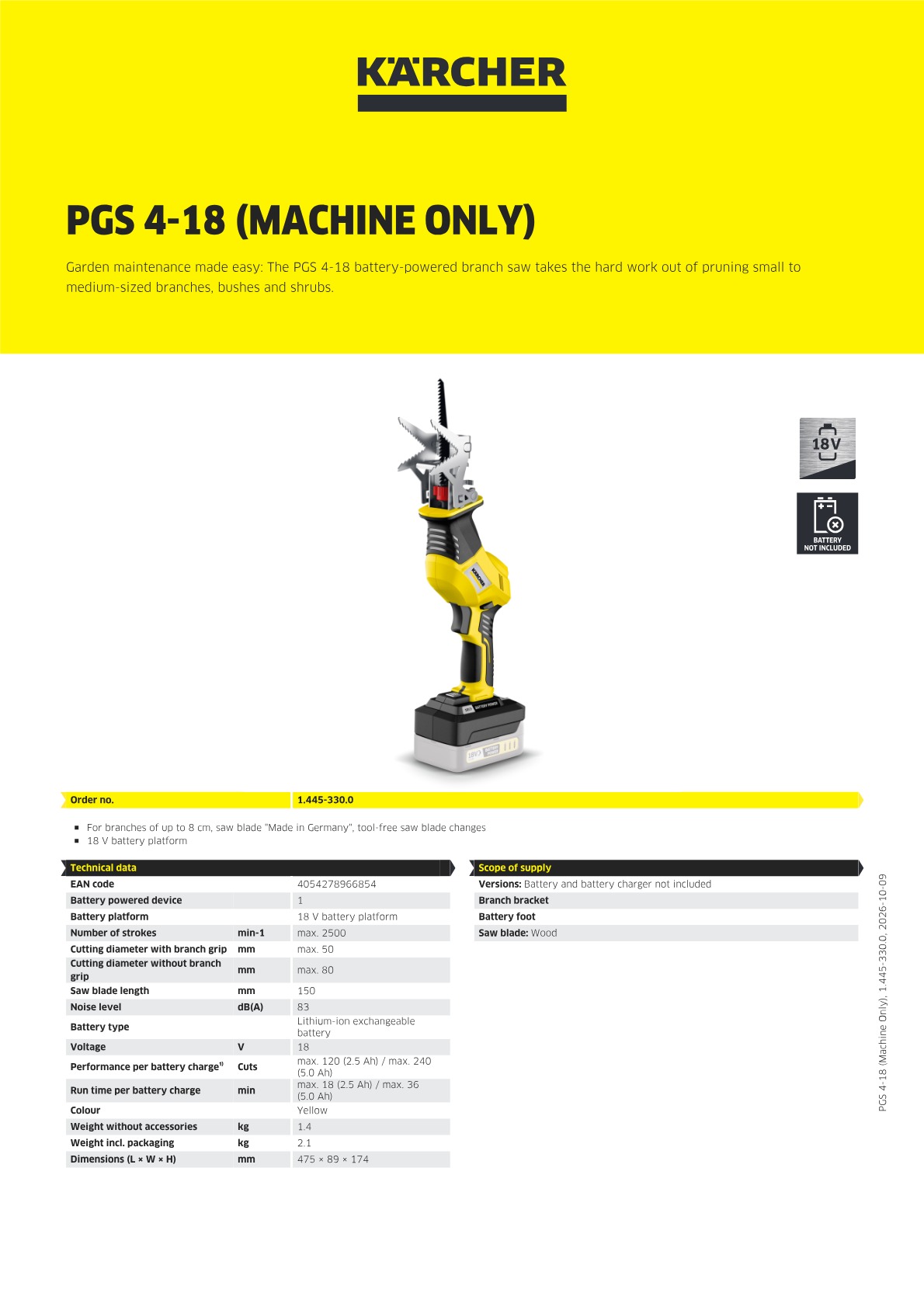 Product information
