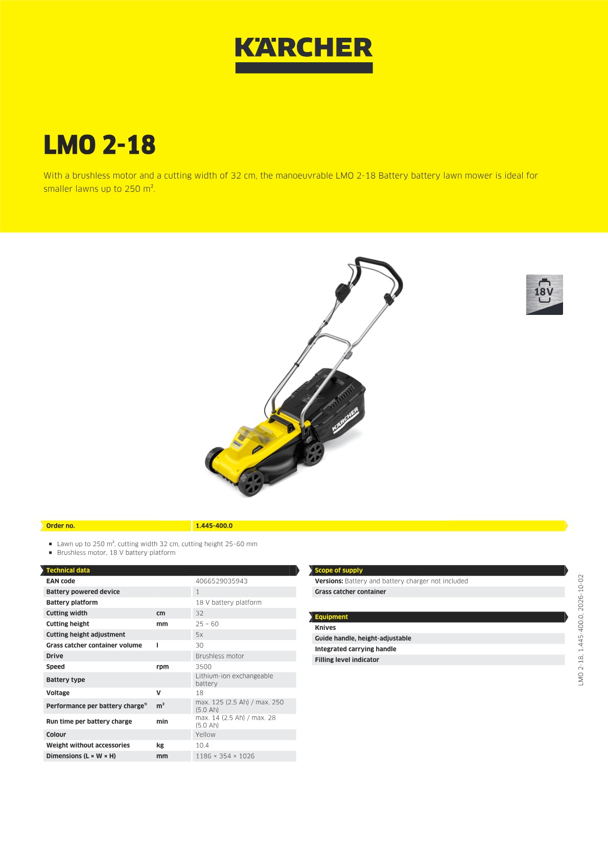 Product information