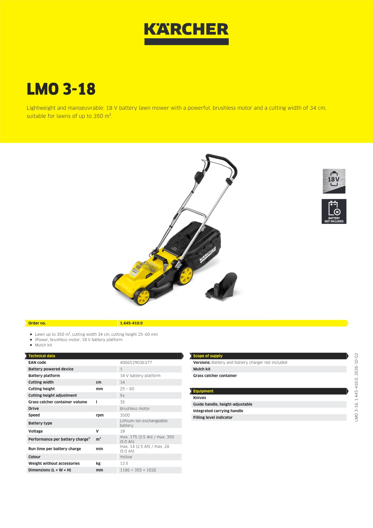 Product information