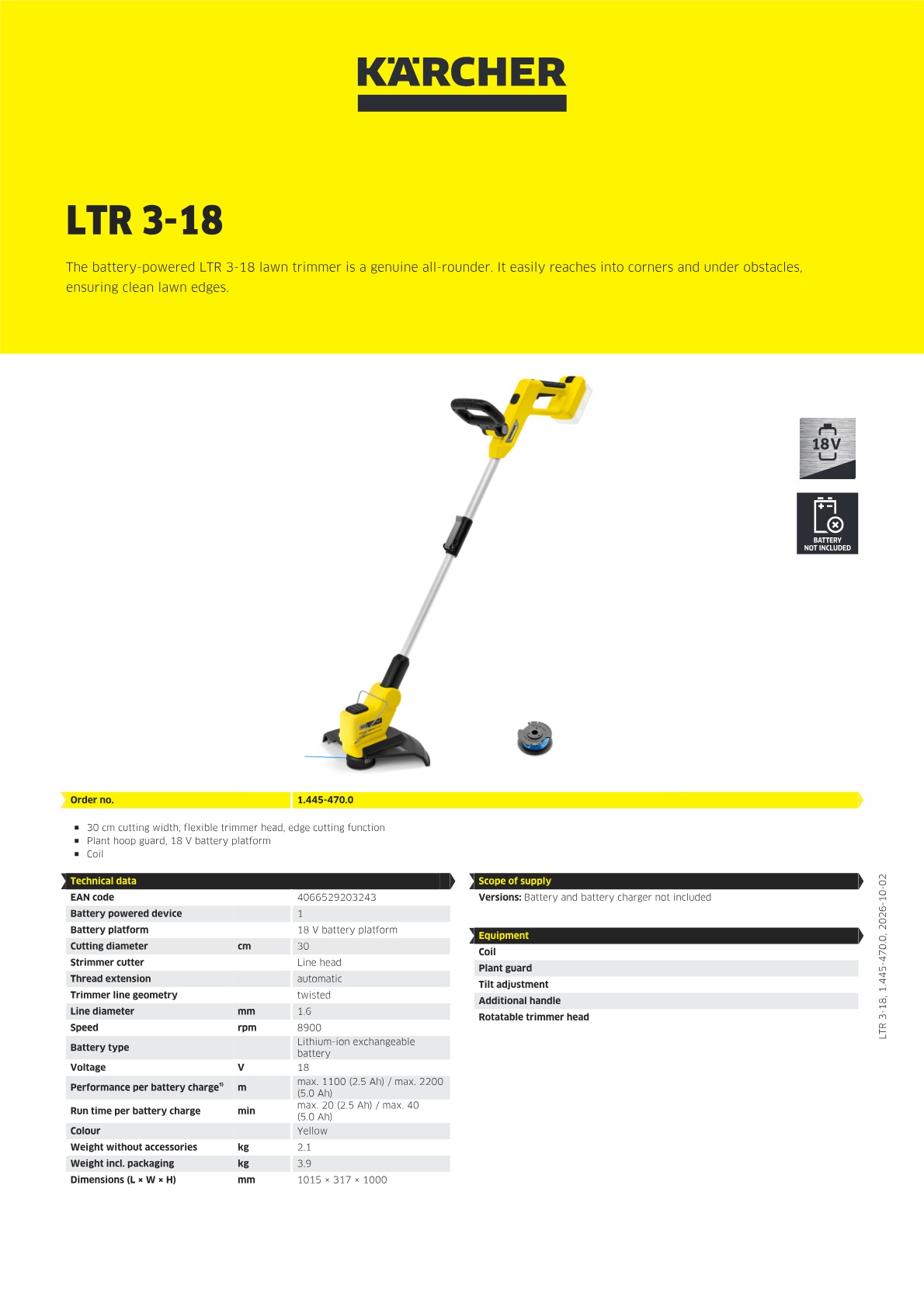 Product information