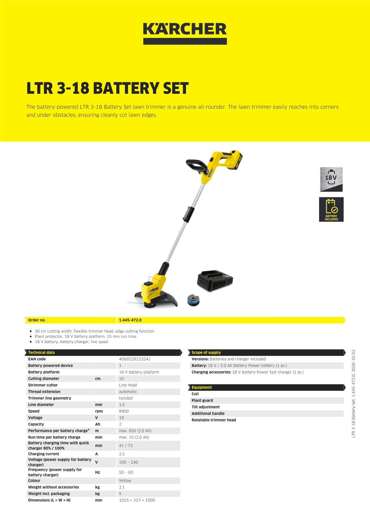 Product information
