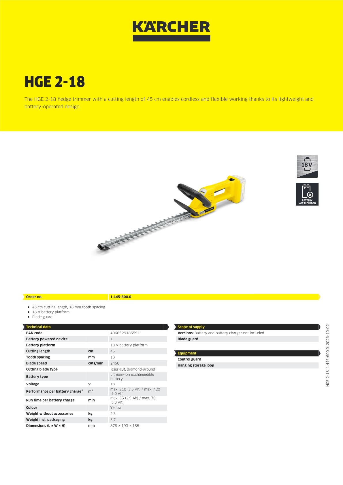 Product information