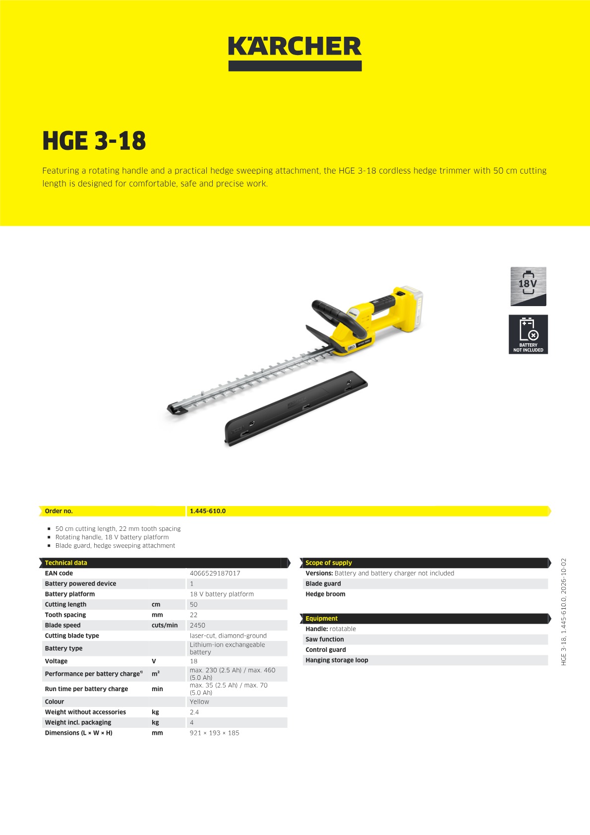 Product information
