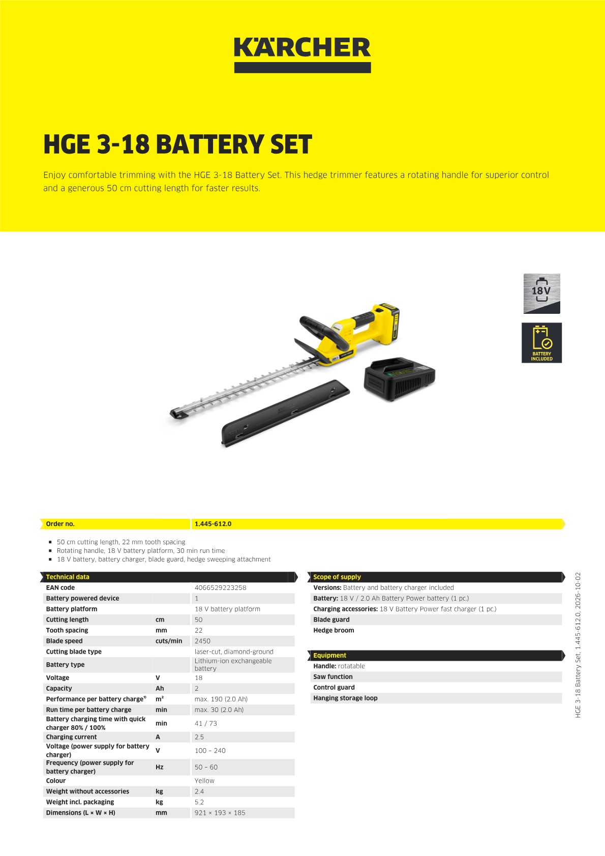 Product information