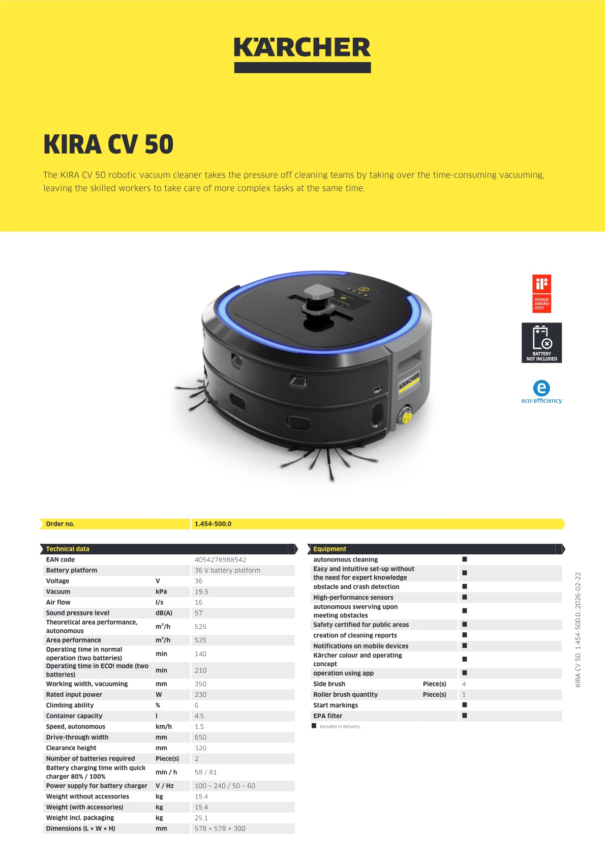 Product information