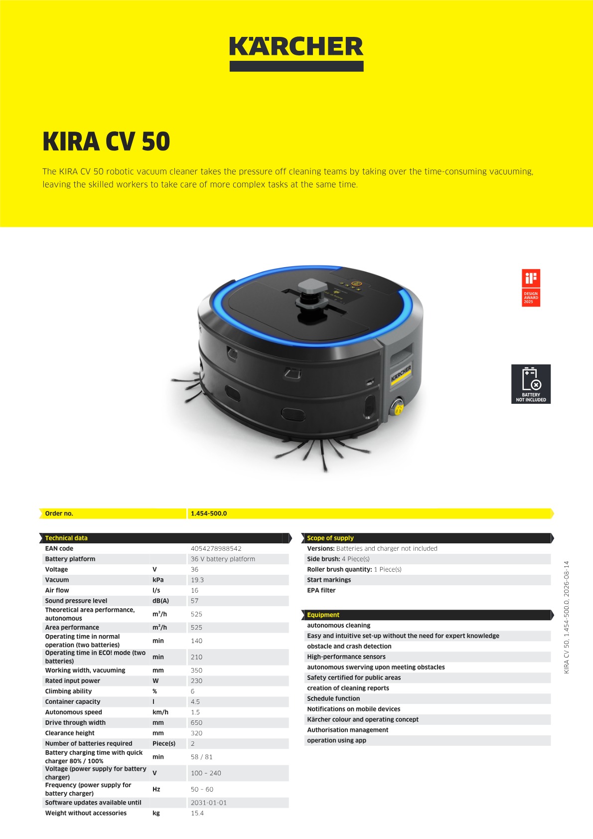 Product information