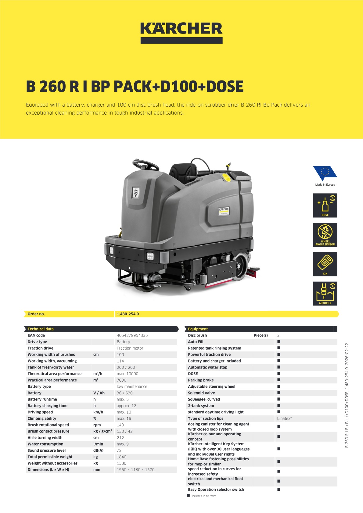 Product information