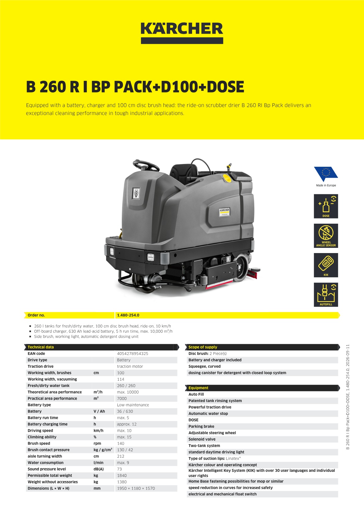 Product information
