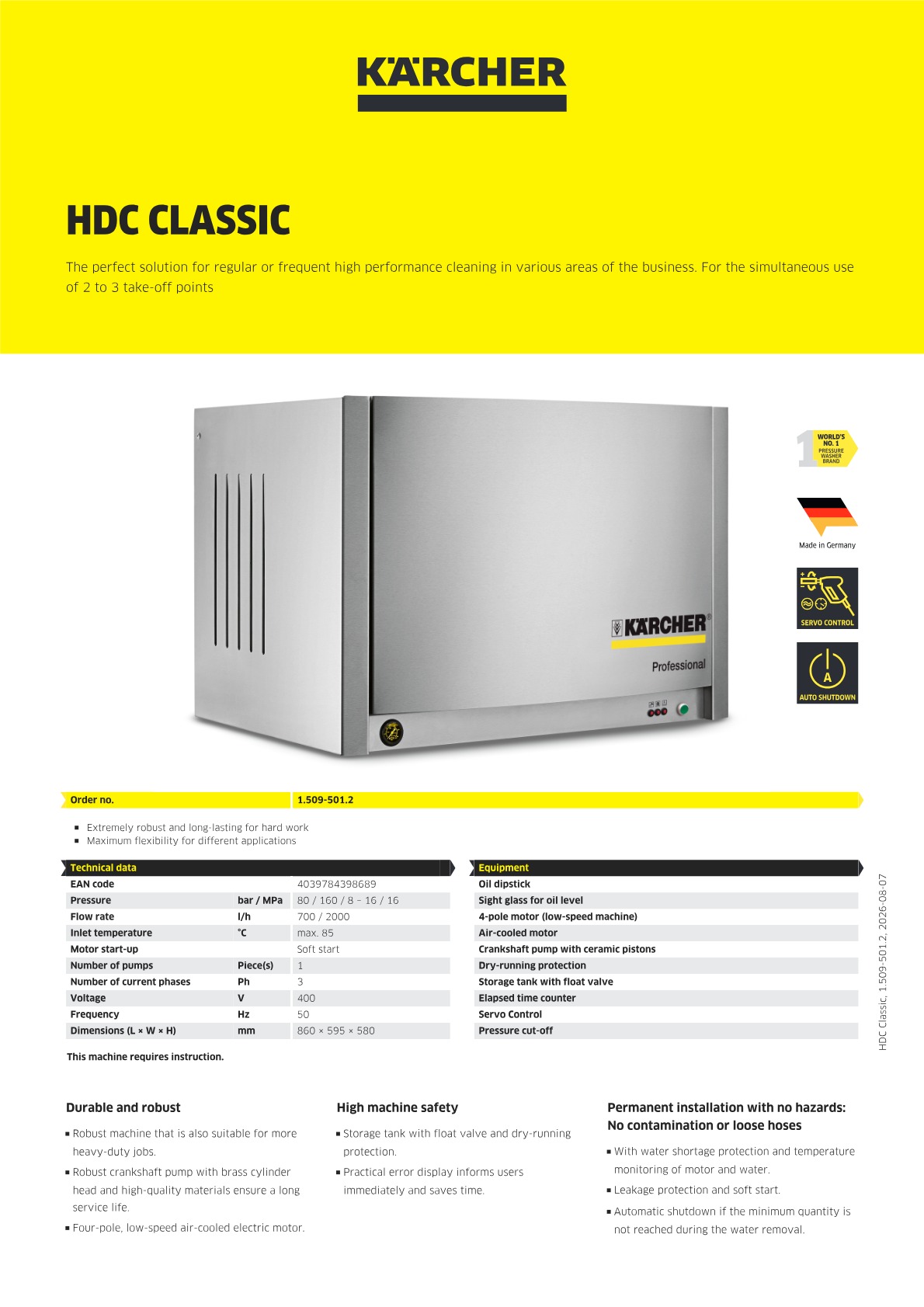Product information