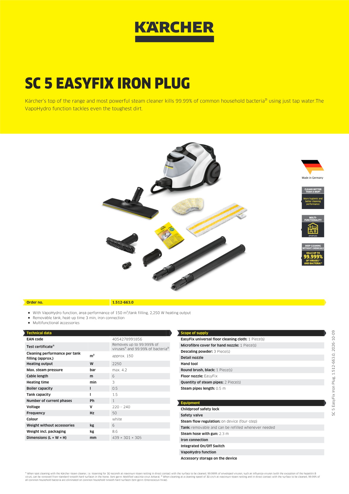 Product information