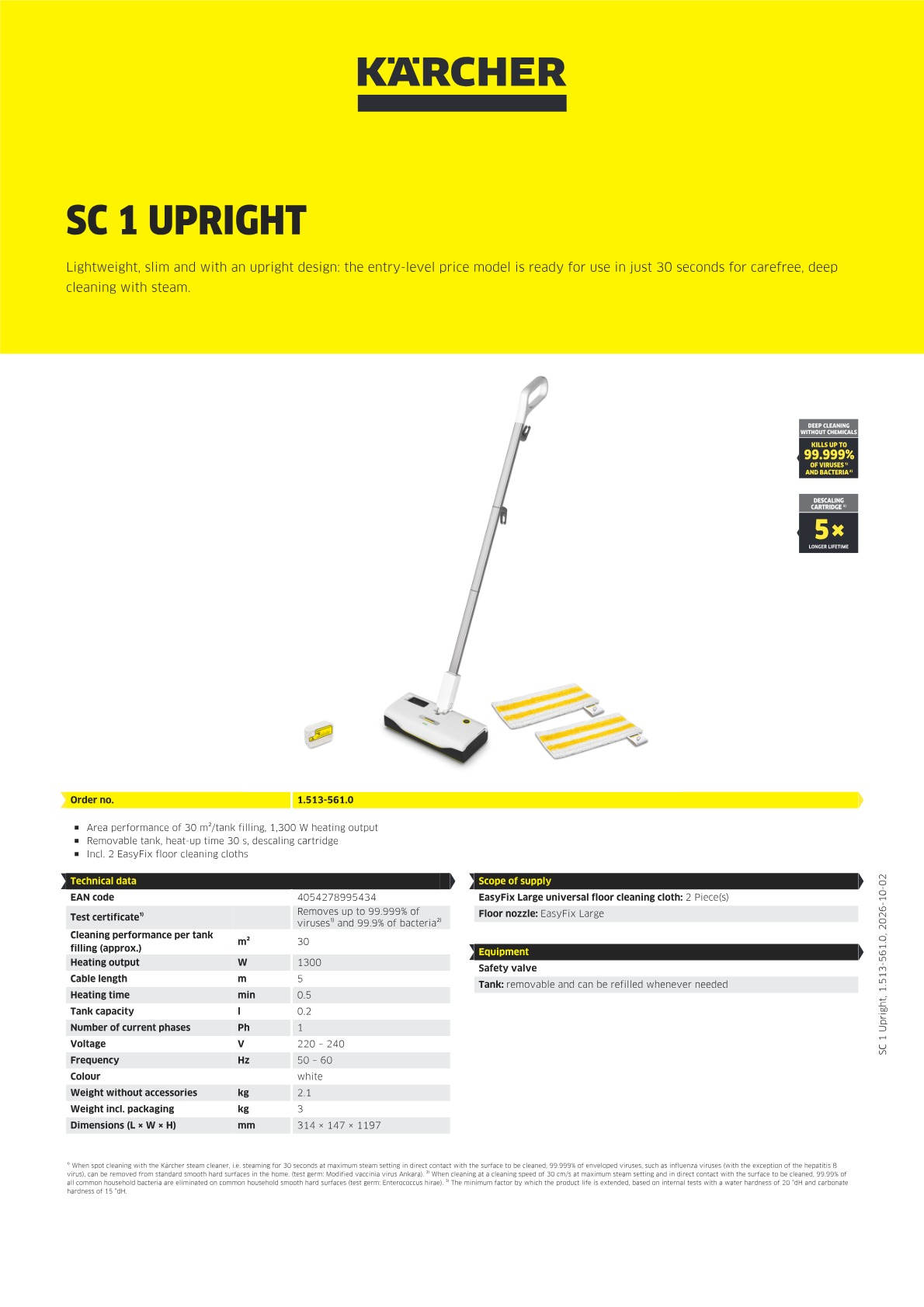 Product information