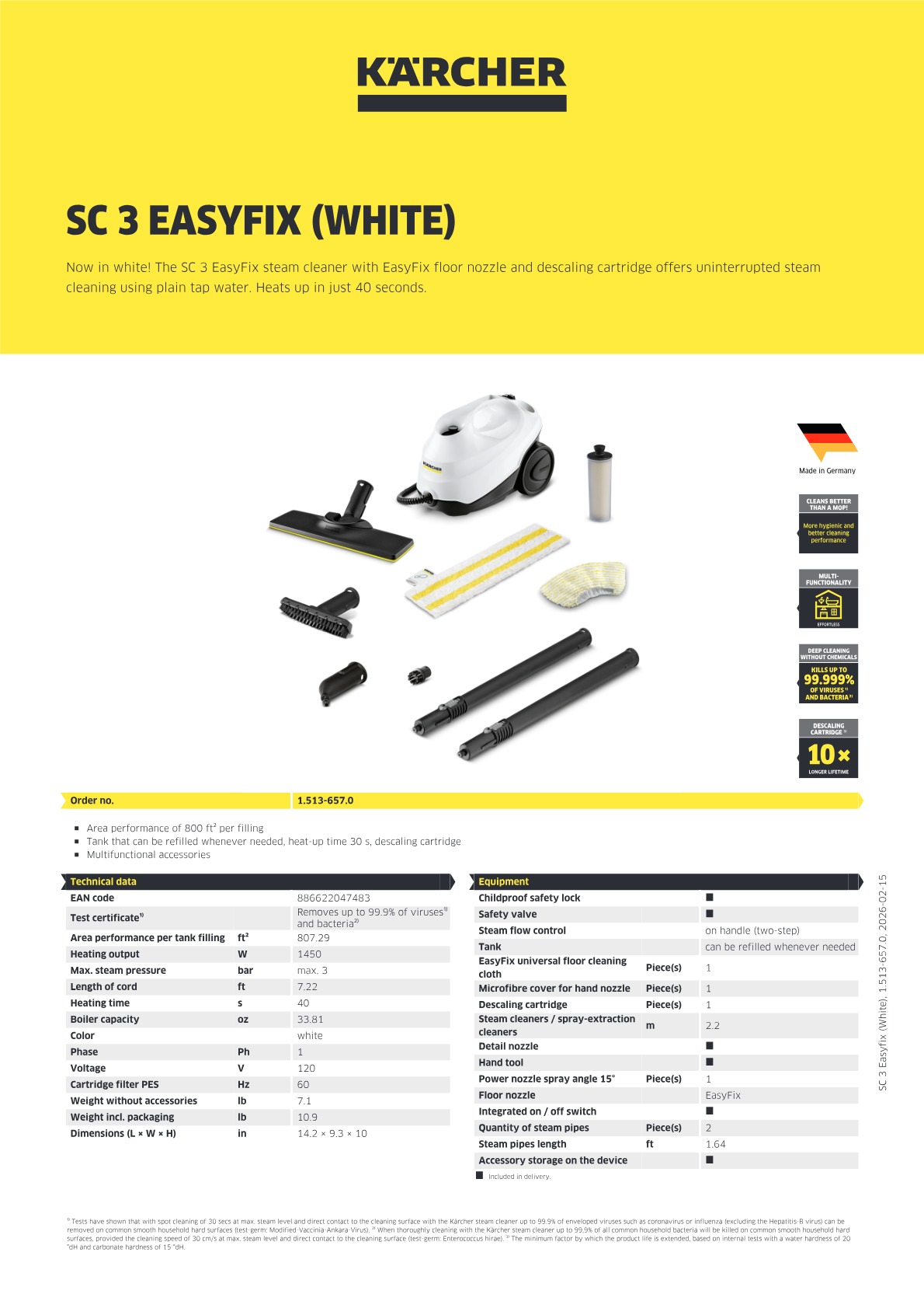 Product information