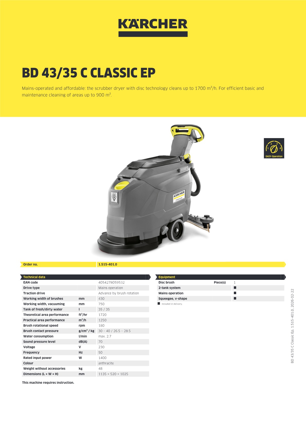 Product information