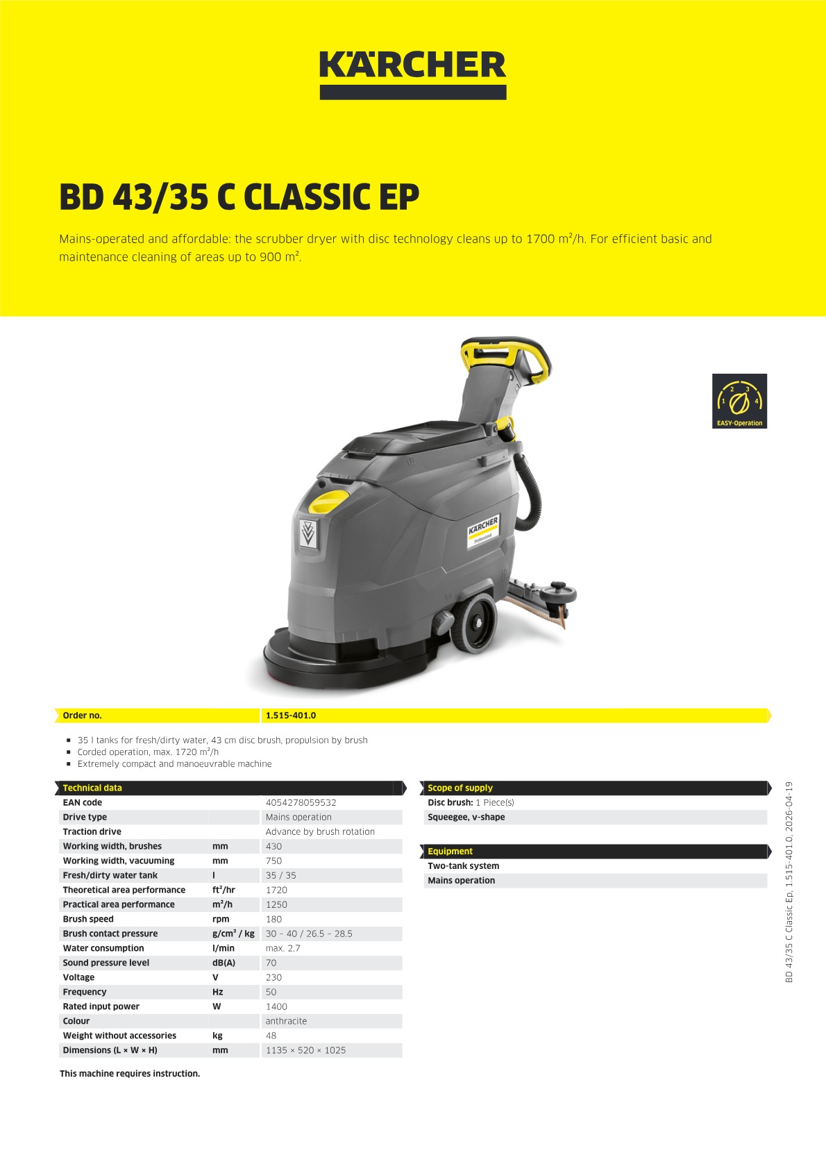Product information