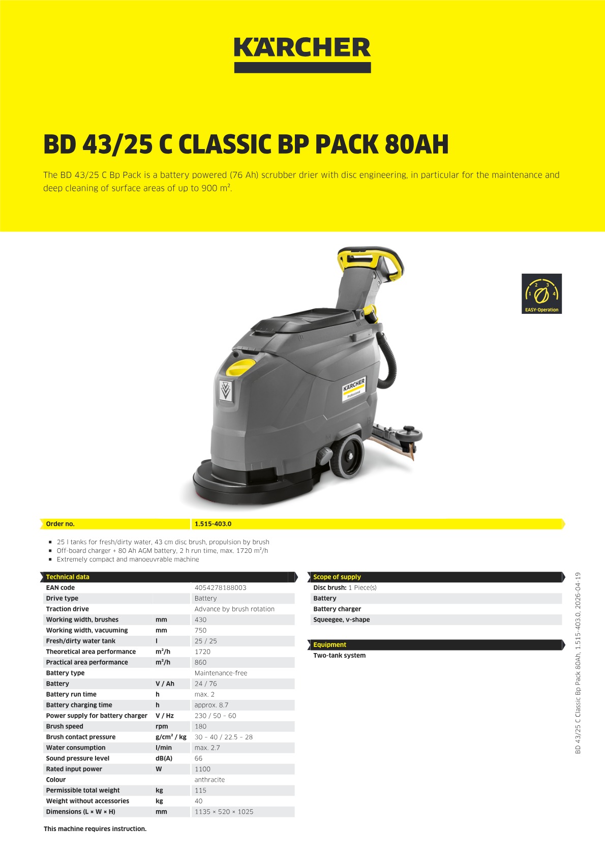 Product information