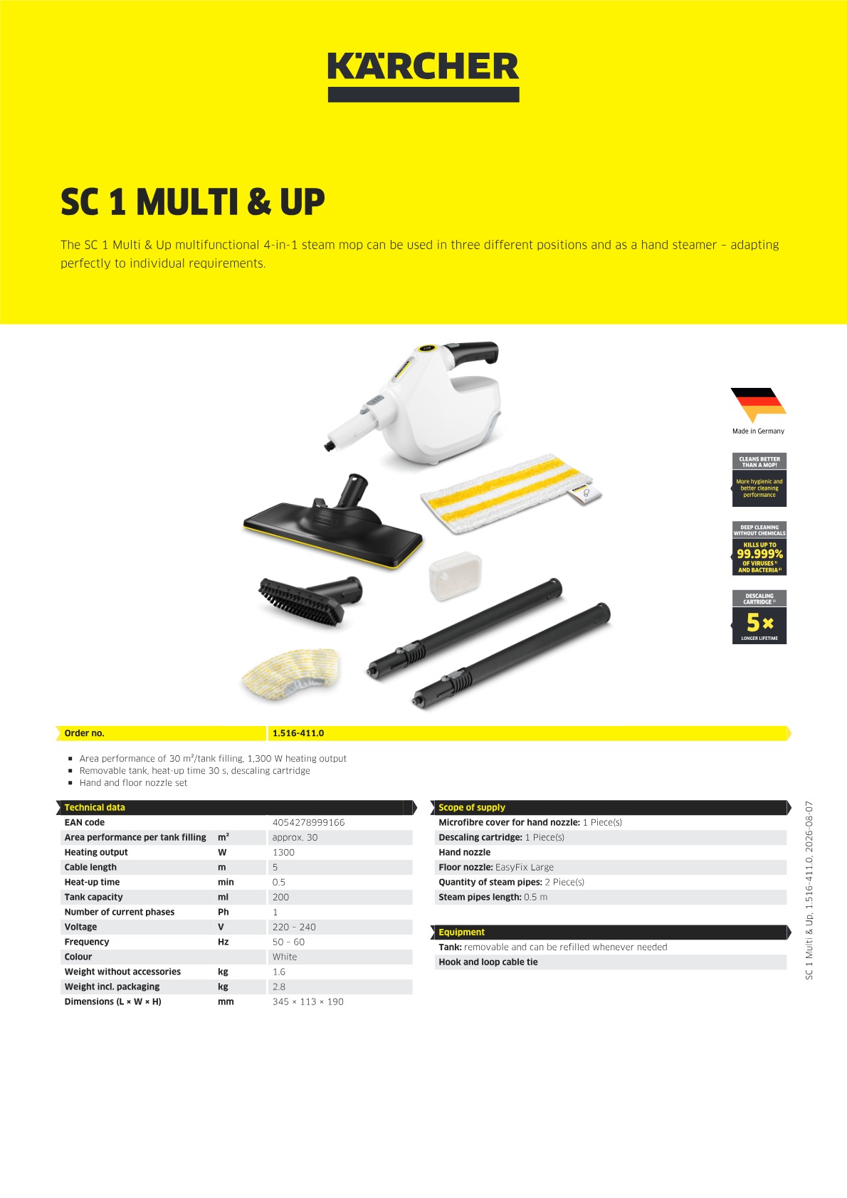 Product information