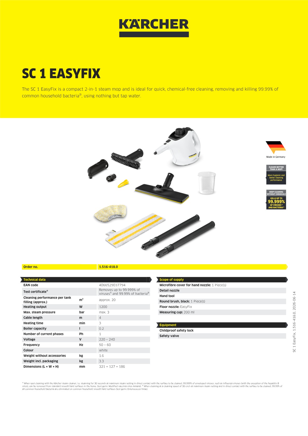 Product information