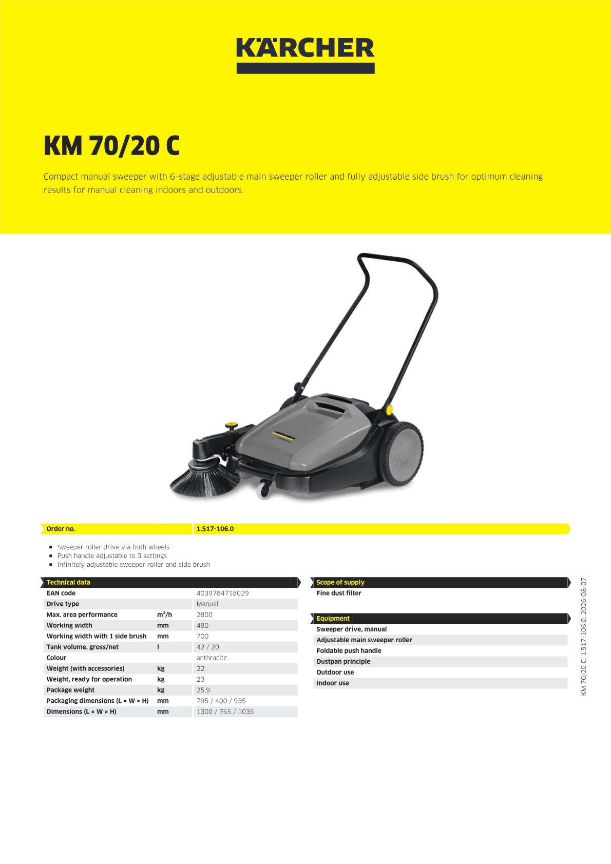 Product information
