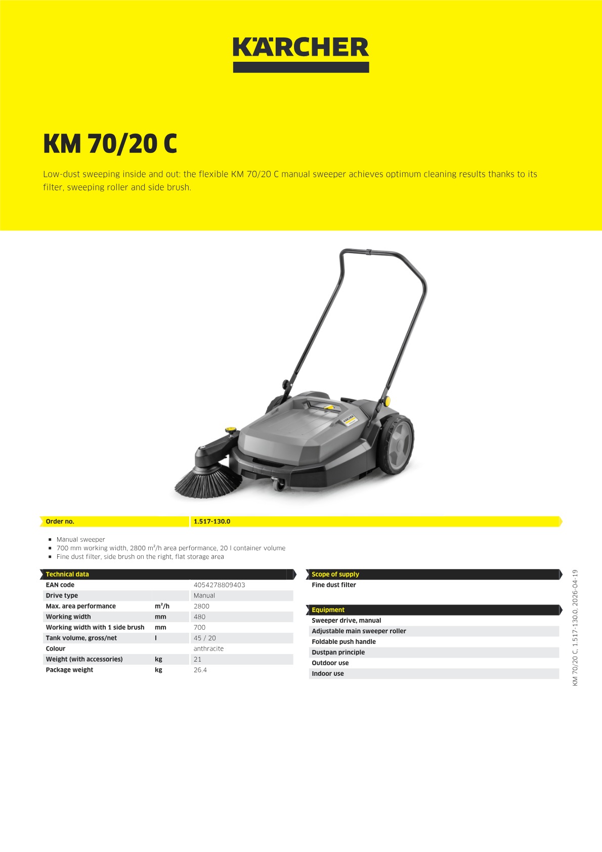 Product information