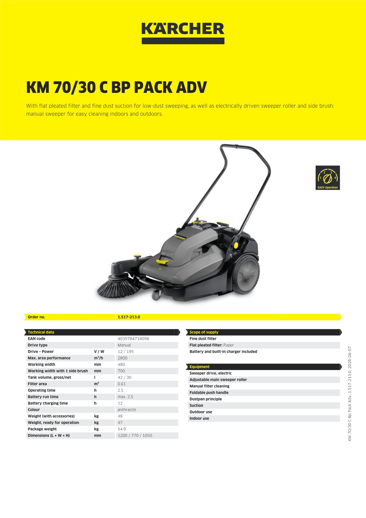 Product information