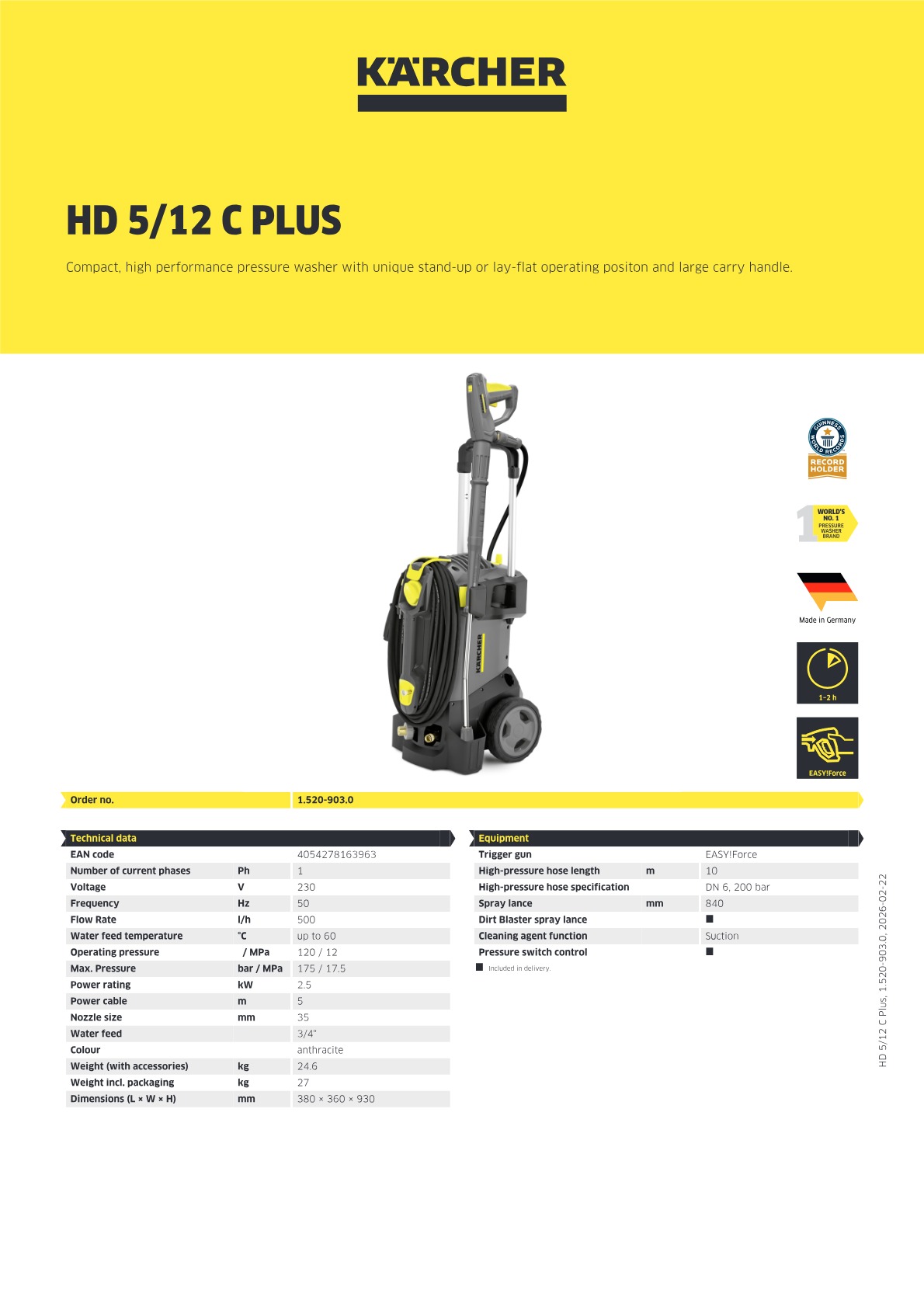 Product information