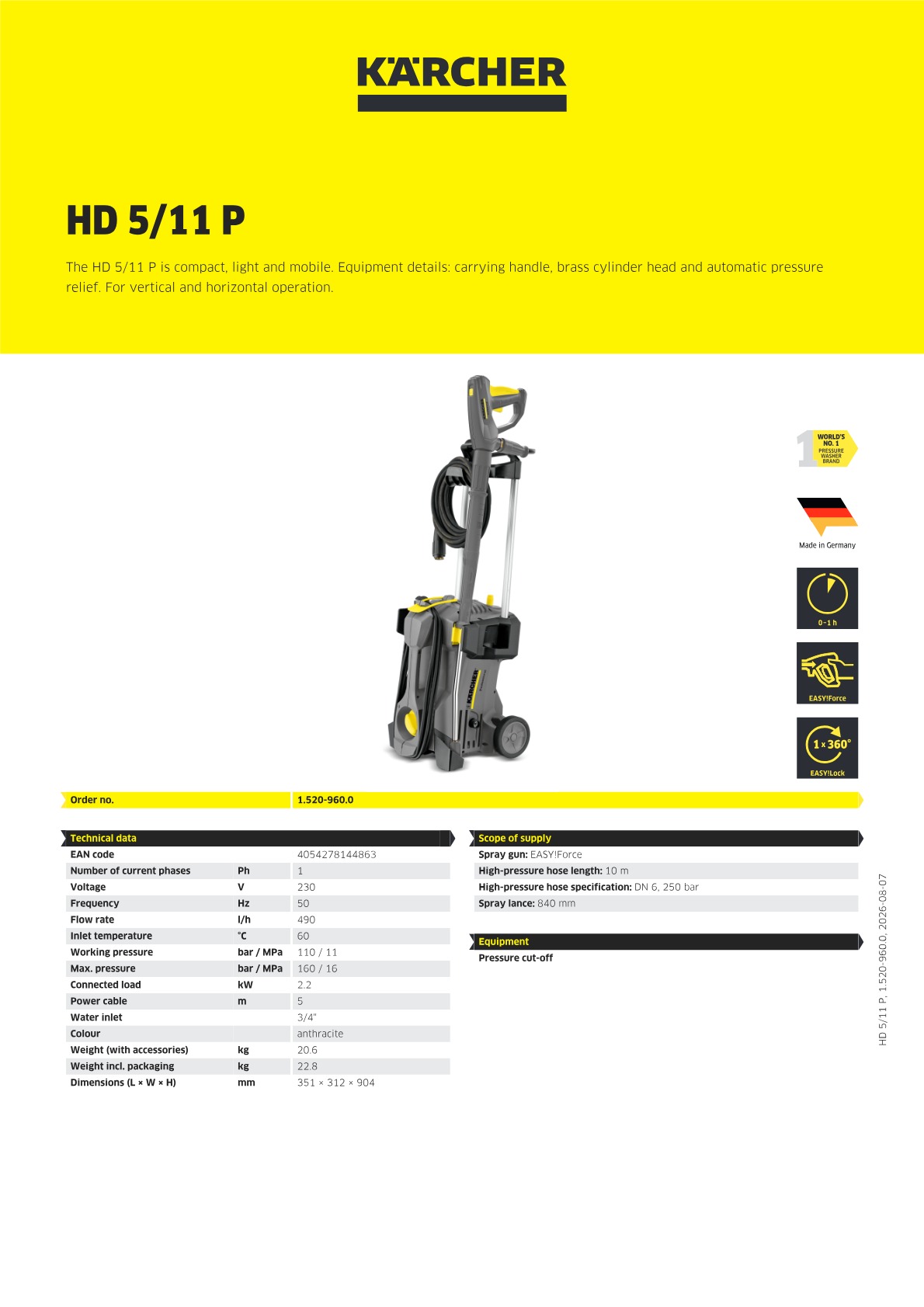Product information
