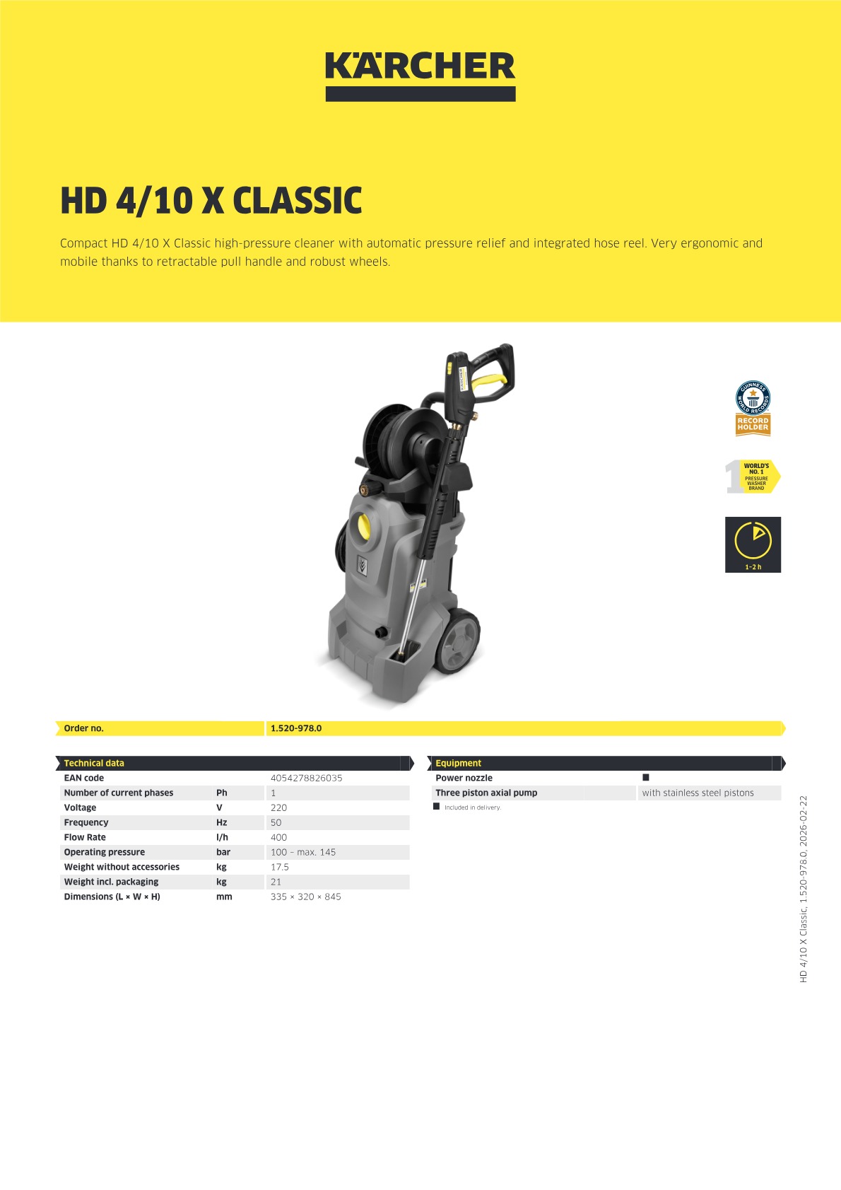 Product information