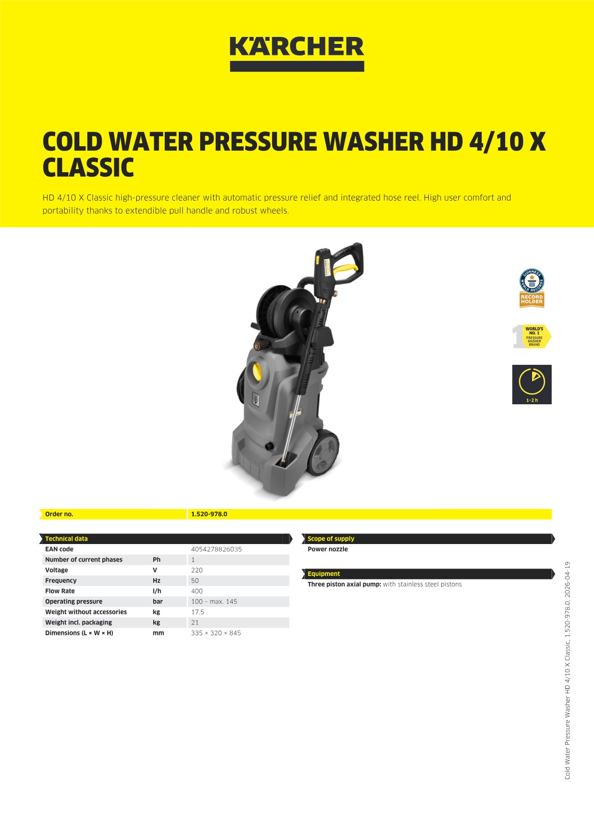 Product information