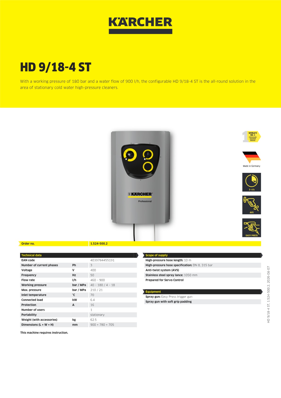 Product information