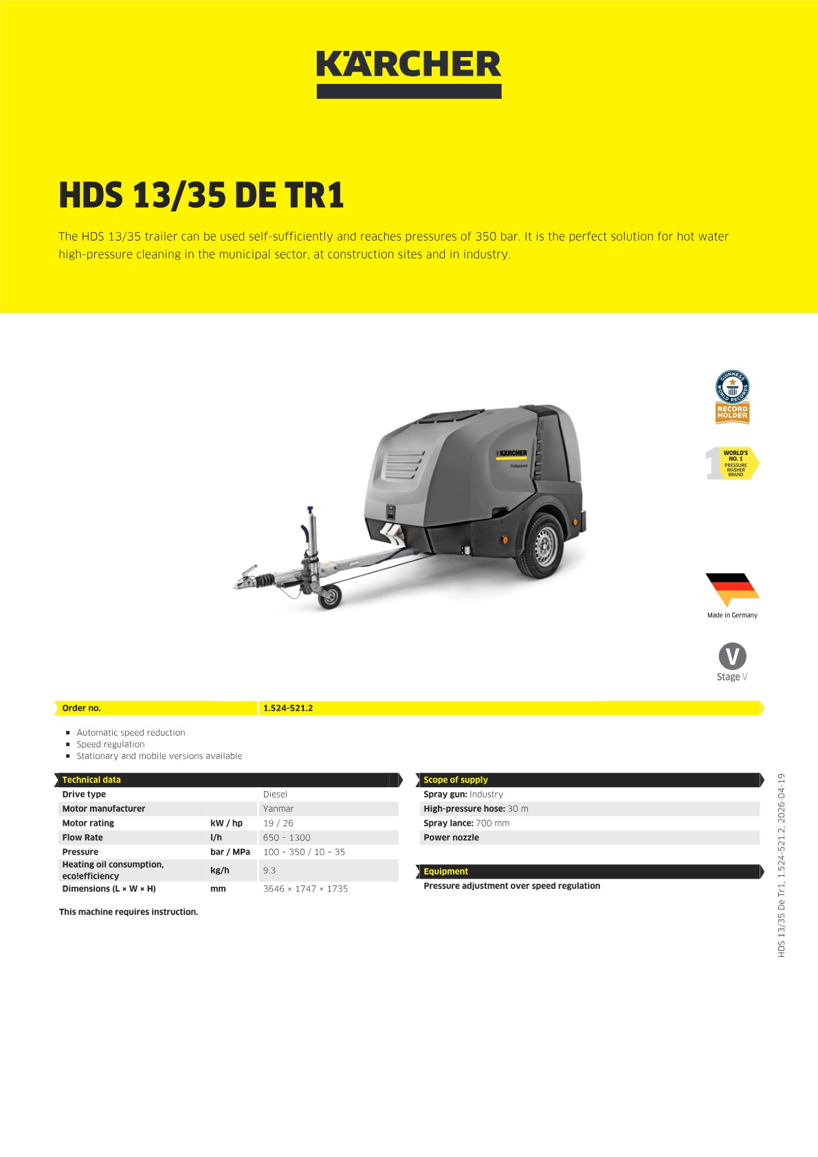 Product information