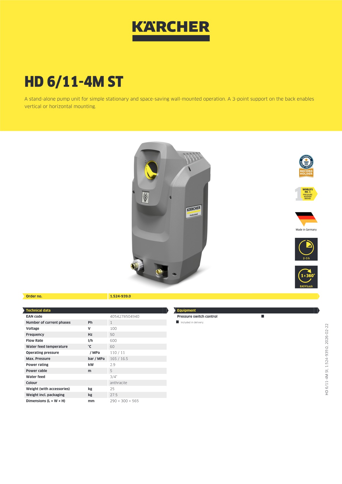 Product information