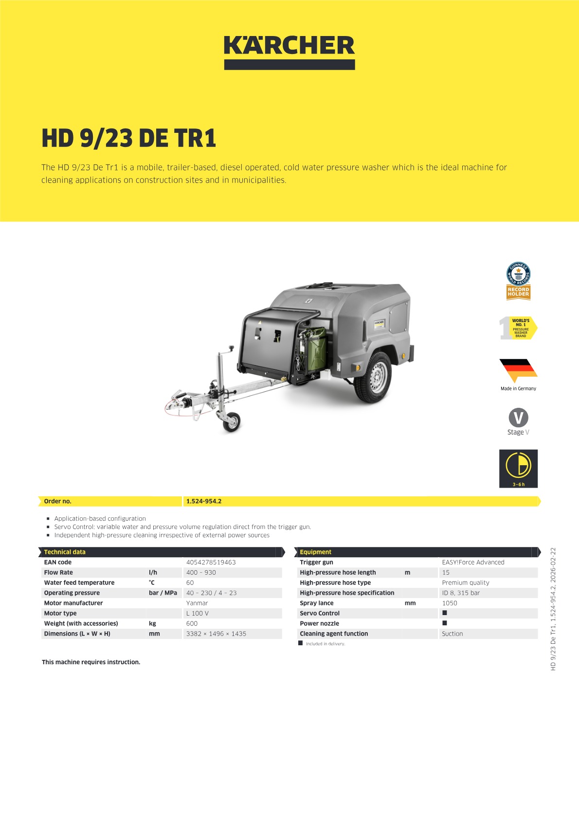 Product information